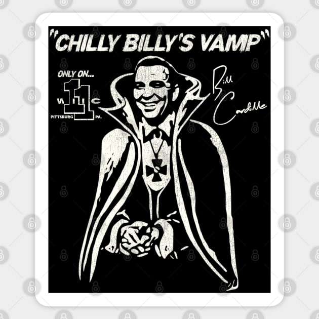 Chilly Billy's Vamp Sticker by darklordpug